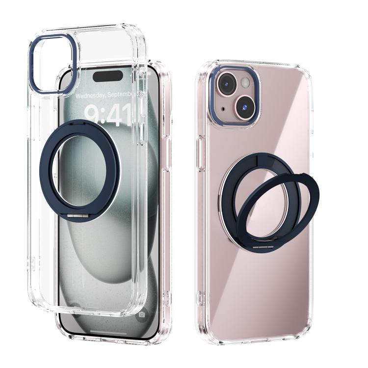 ABEEL MagSafe Q-LUCK Pivot Bracket Transparent Phone Case, For iPhone 15 Pro Max��...