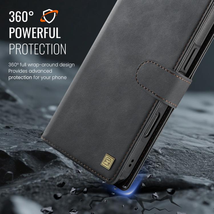 AutSpace A05 2 in 1 Retro Calf Texture MagSafe Magnetic Phone Case����������������...