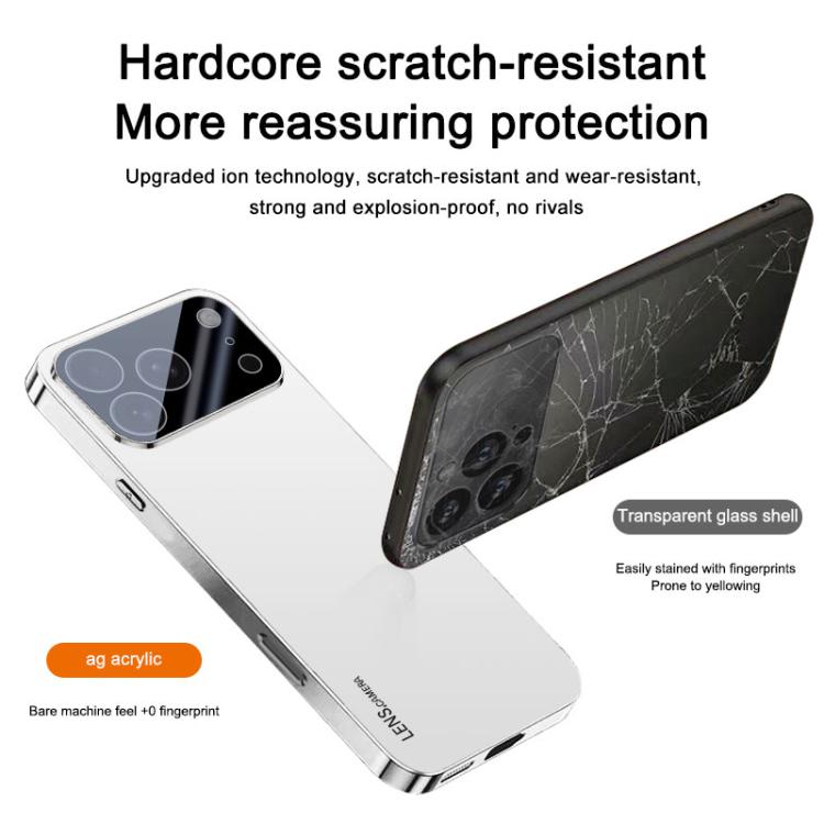 AG Frosted Electroplating Acrylic Phone Case, For iPhone 17 Pro Max���������������...