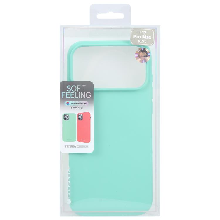 GOOSPERY SOFT FEELING Liquid TPU Soft Phone Case, For iPhone 17 Pro Max, For iPhone 17 Pro, For iPhone 17������������...