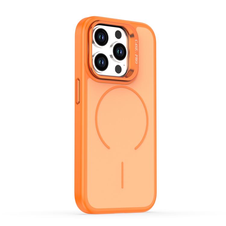 Bright Color Contrast Skin-feel Camera Bracket Magsafe Phone Case�����������������...
