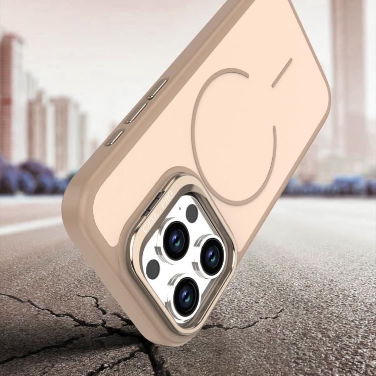 Bright Color Contrast Skin-feel Camera Bracket Magsafe Phone Case�����������������...