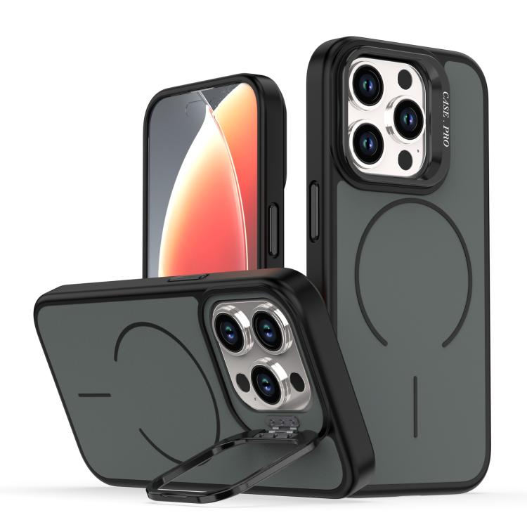 Bright Color Contrast Skin-feel Camera Bracket Magsafe Phone Case�����������������...