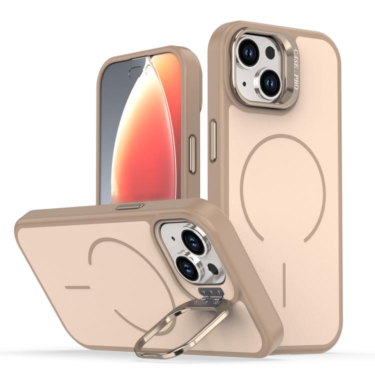 Bright Color Contrast Skin-feel Camera Bracket Magsafe Phone Case�����������������...