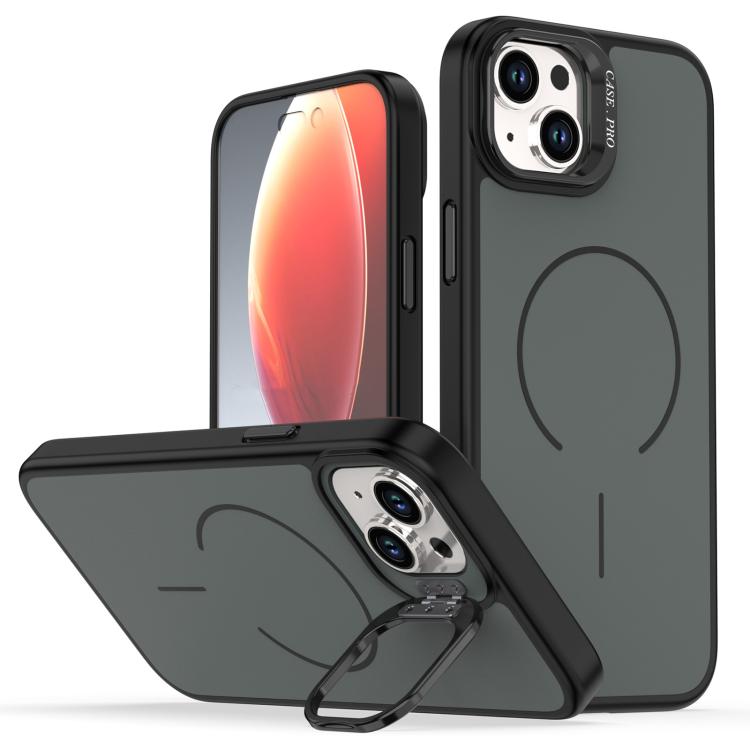 Bright Color Contrast Skin-feel Camera Bracket Magsafe Phone Case�����������������...