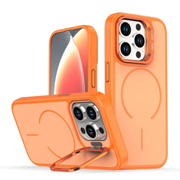 Bright Color Contrast Skin-feel Camera Bracket Magsafe Phone Case�����������������...