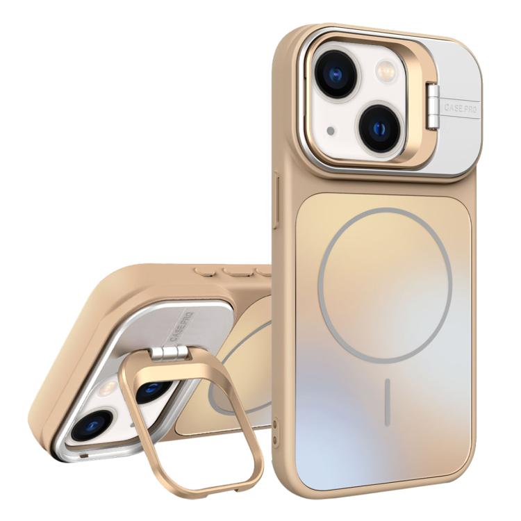 AG Frosted Lens Holder MagSafe Phone Case, For iPhone 15 Plus, For iPhone 15������...