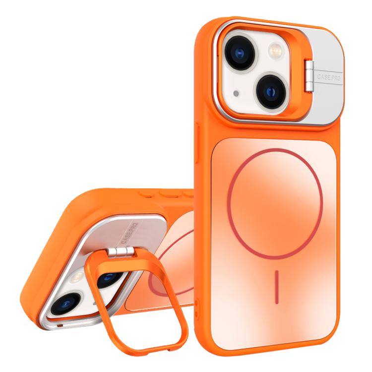 AG Frosted Lens Holder MagSafe Phone Case, For iPhone 15 Plus, For iPhone 15������...