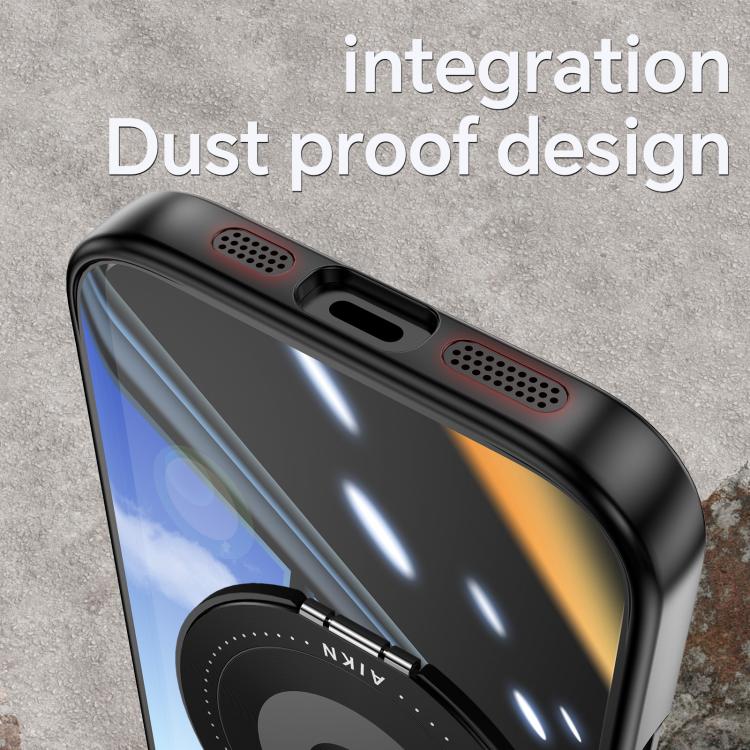 360 Holder Magsafe Acrylic Hybrid TPU Phone Case, For iPhone 17 Pro Max�����������...