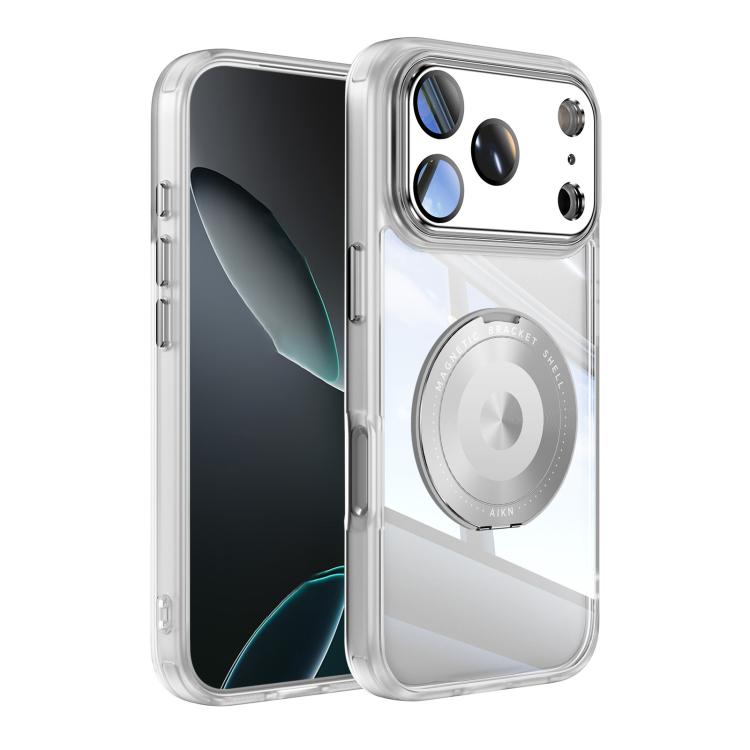 360 Holder Magsafe Acrylic Hybrid TPU Phone Case, For iPhone 17 Pro Max�����������...