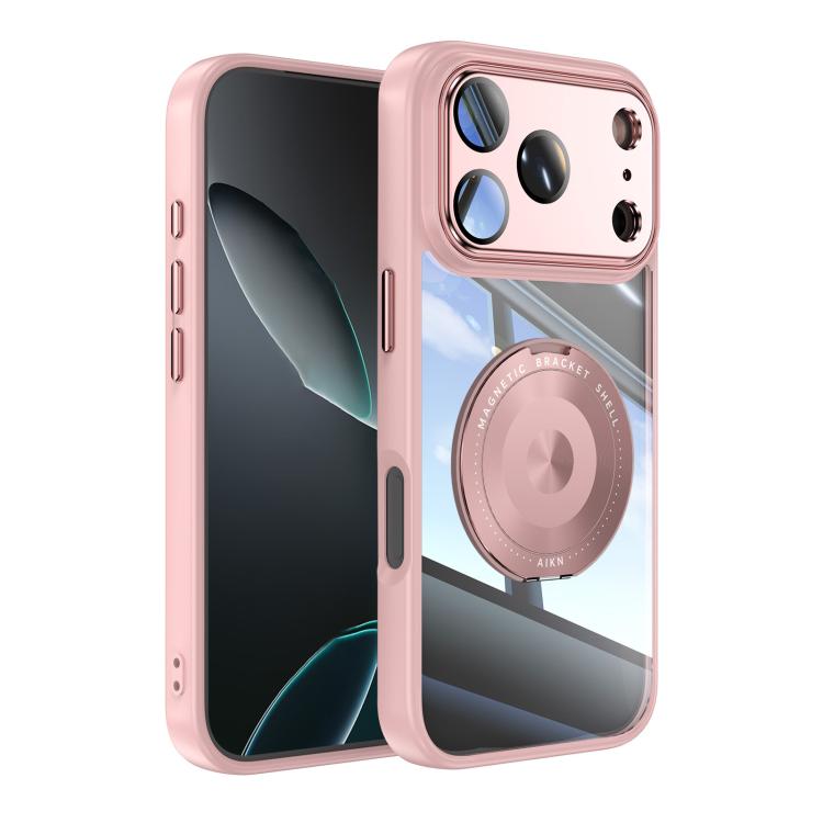 360 Holder Magsafe Acrylic Hybrid TPU Phone Case, For iPhone 17 Pro Max�����������...