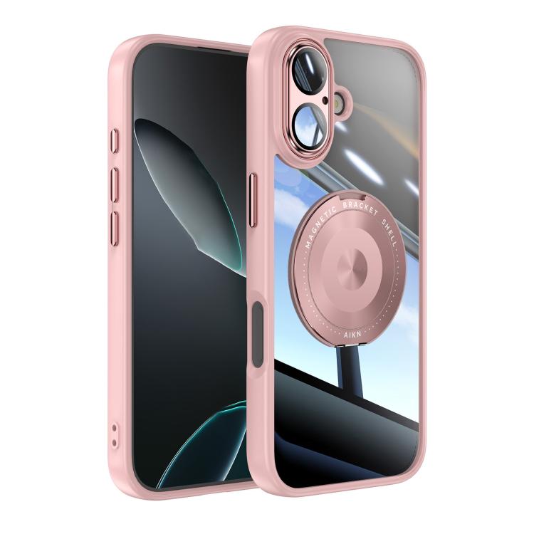 360 Holder Magsafe Acrylic Hybrid TPU Phone Case, For iPhone 17 Pro Max�����������...