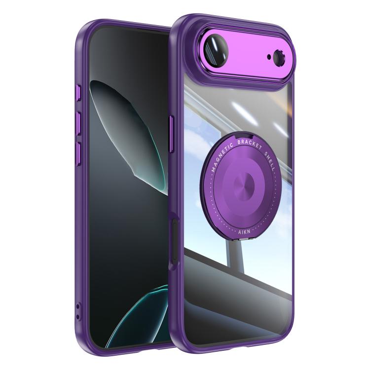 360 Holder Magsafe Acrylic Hybrid TPU Phone Case, For iPhone 17 Pro Max�����������...