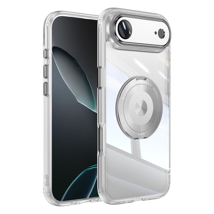 360 Holder Magsafe Acrylic Hybrid TPU Phone Case, For iPhone 17 Pro Max�����������...