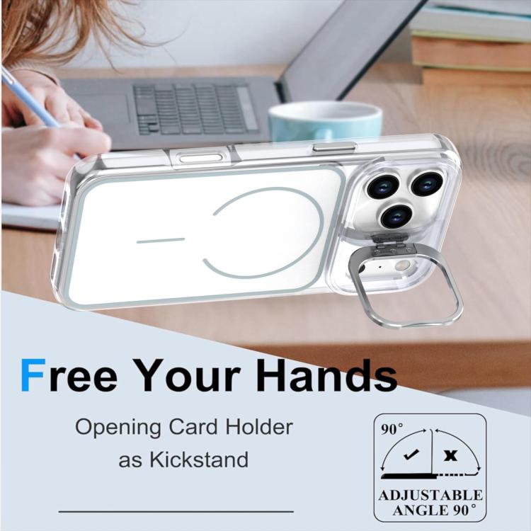 Bright Color Blocking Camera Bracket Magnetic Phone Case, For iPhone 17 Pro Max���...