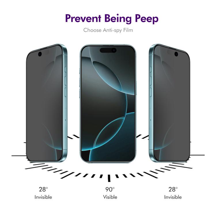 2pcs ENKAY Hat-Prince 28 Degree Anti-peeping Privacy Tempered Glass Film����������...