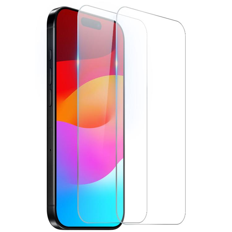 2pcs NORTHJO A++ 0.3mm 2.5D Screen Tempered Glass Film, For iPhone 17 Pro Max, For iPhone 17 Pro, For iPhone 17������...