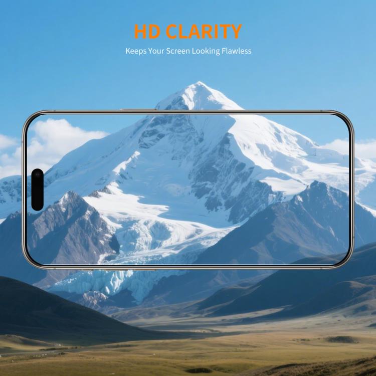 ENKAY Thickened Glue No White Edge 9H Big Arc Edge High Aluminum-silicon Tempered Glass Film, For iPhone 17 Pro Max��...