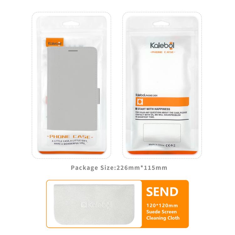 Kalebol Strong Magnetic MagSafe Ring 2 In 1 Split Leather Phone Case��������������...