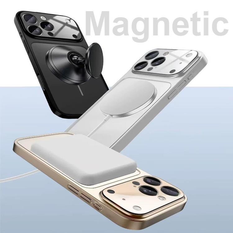 Change to 17 Big Lens Window Frosted MagSafe Phone Case, For iPhone 13 Pro Max����...