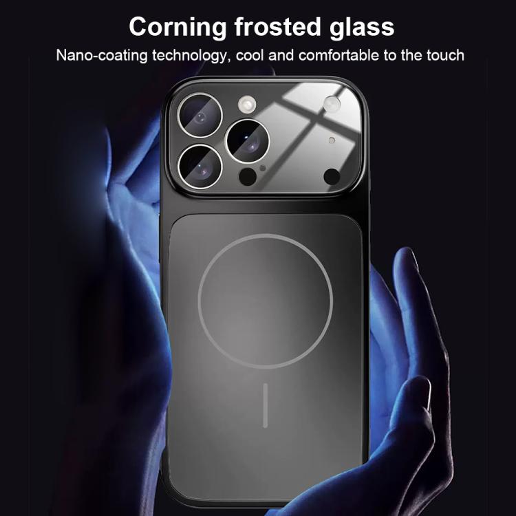 Change to 17 Big Lens Window Frosted MagSafe Phone Case, For iPhone 13 Pro Max����...